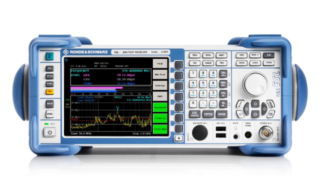 R&S羅德與施瓦茨 ESL6 EMI電磁干擾測量接收機，頻率 9 kHz to 6 GHz