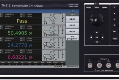 同惠 TH511半導體功率器件CV特性解決方案