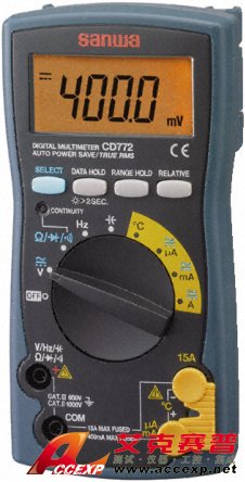 MULTIMETER CD773真有效值數(shù)字萬(wàn)用表圖片