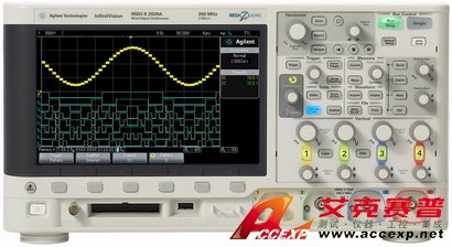 Agilent DSOX2012A示波器(100 MHz、2通道)