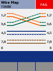 DTX AC Wiremap 截屏