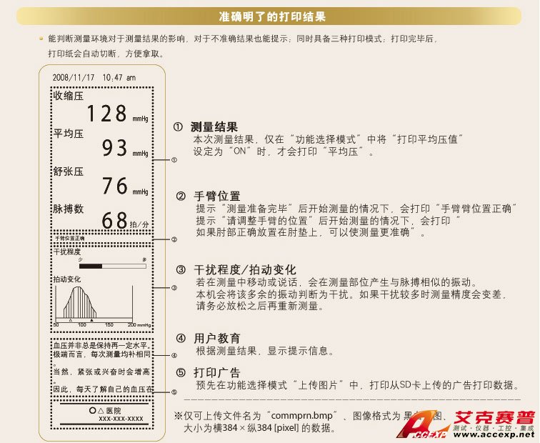 準確明了的打印結果