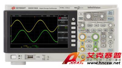 keysight是德 DSOX1102A 示波器：70/100 MHz，2 個(gè)模擬通道